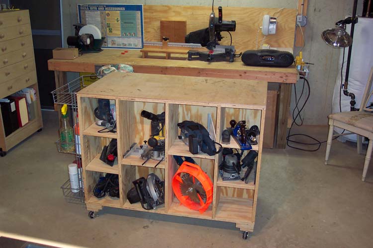 Woodshop tool storage – Gallery LPG CB